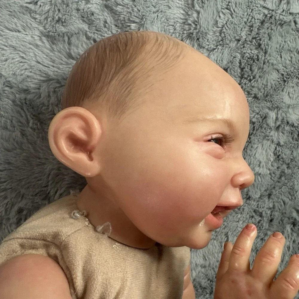 Reborn Baby Doll Aria by Ping Lao Handpainted Realistic weighted Vinyl Cloth